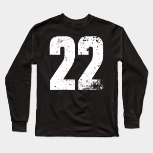 White 22 Number Caitlin Clark Iowa BP-17 Long Sleeve T-Shirt